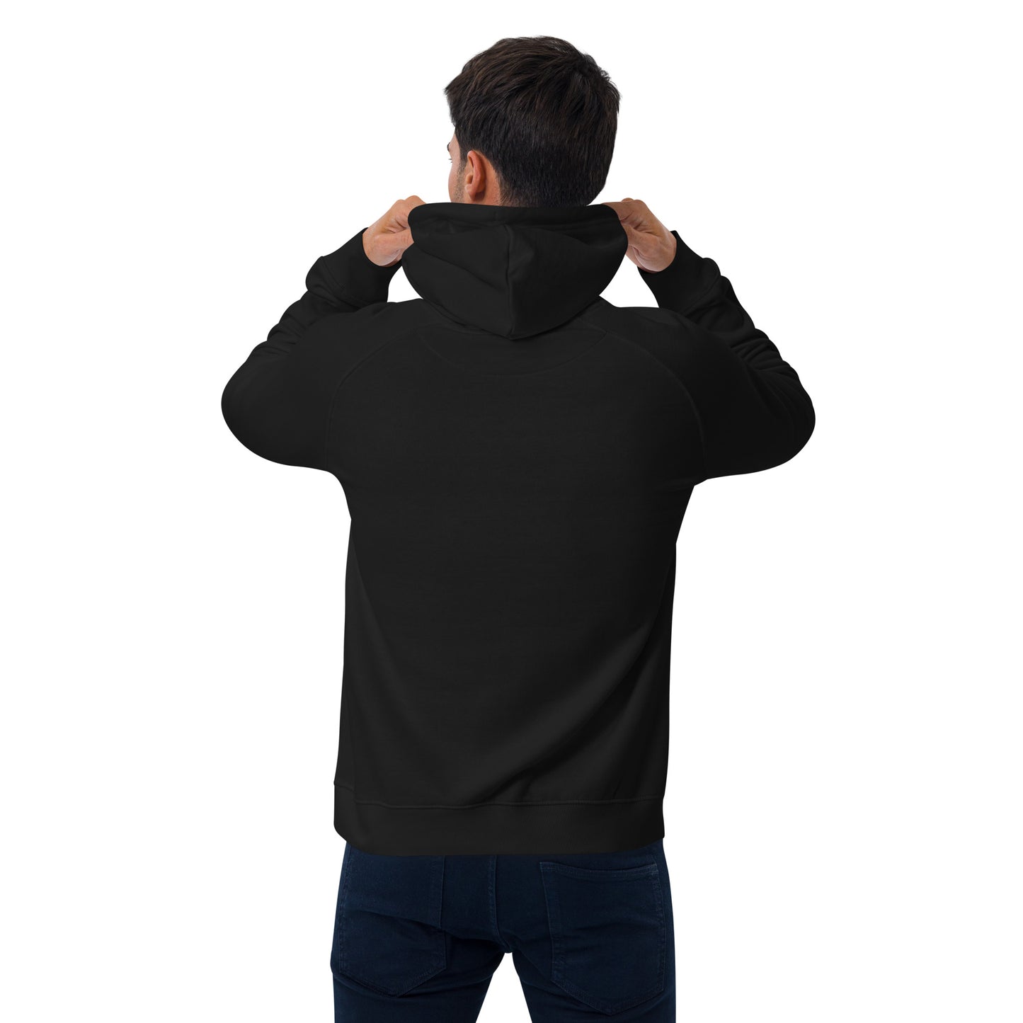 Boss Melanin Branded eco raglan hoodie