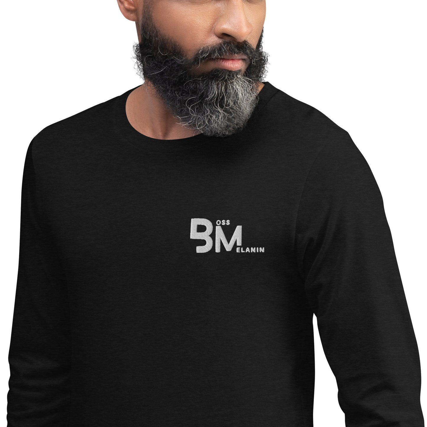 Boss Melanin Branded Long Sleeve Tee