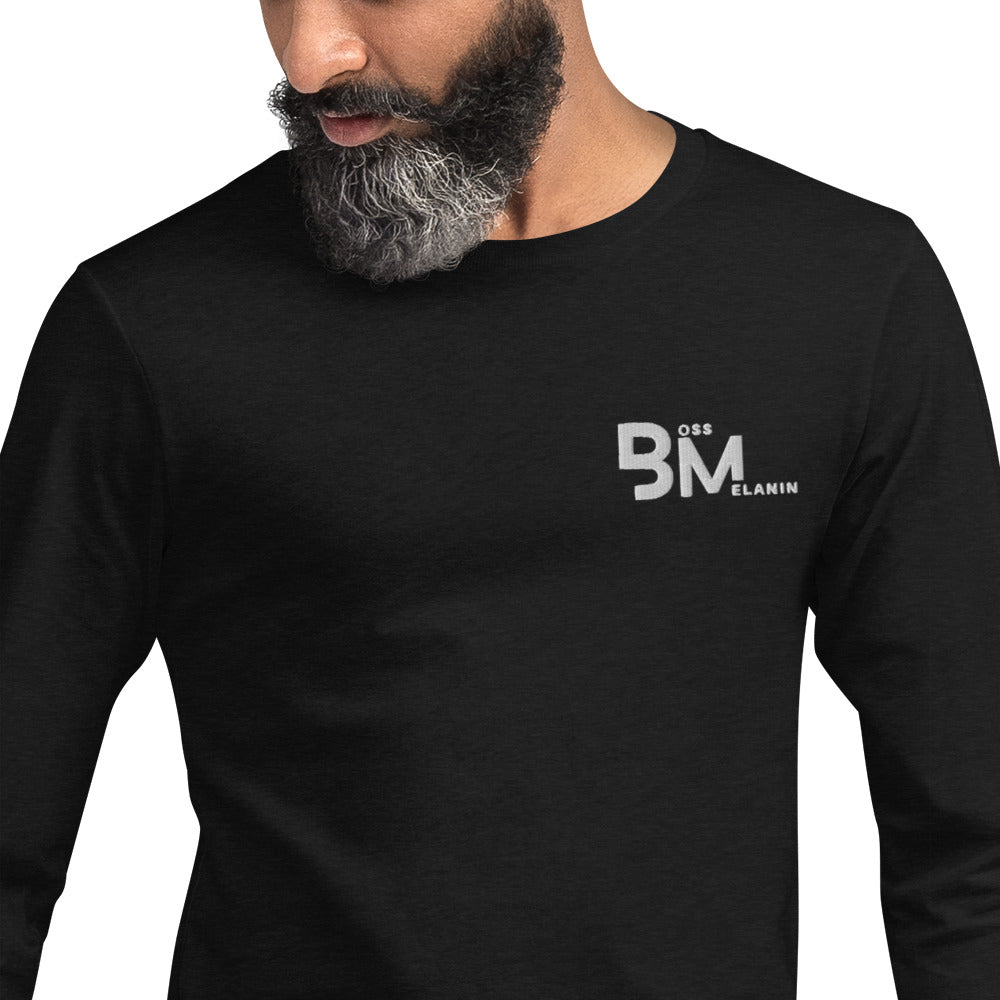 Boss Melanin Branded Long Sleeve Tee