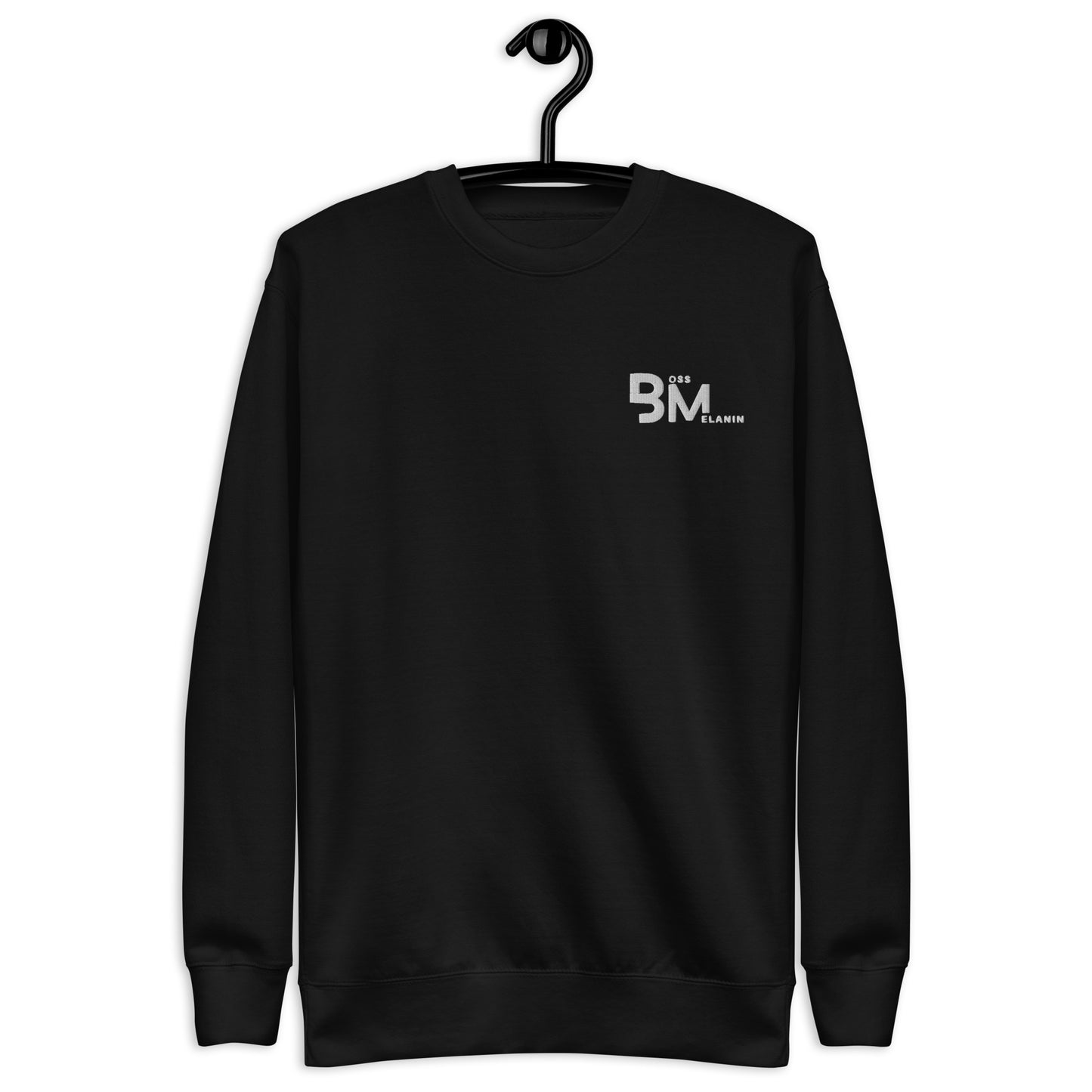 Melanin Boss Branded Premium Sweatshirt