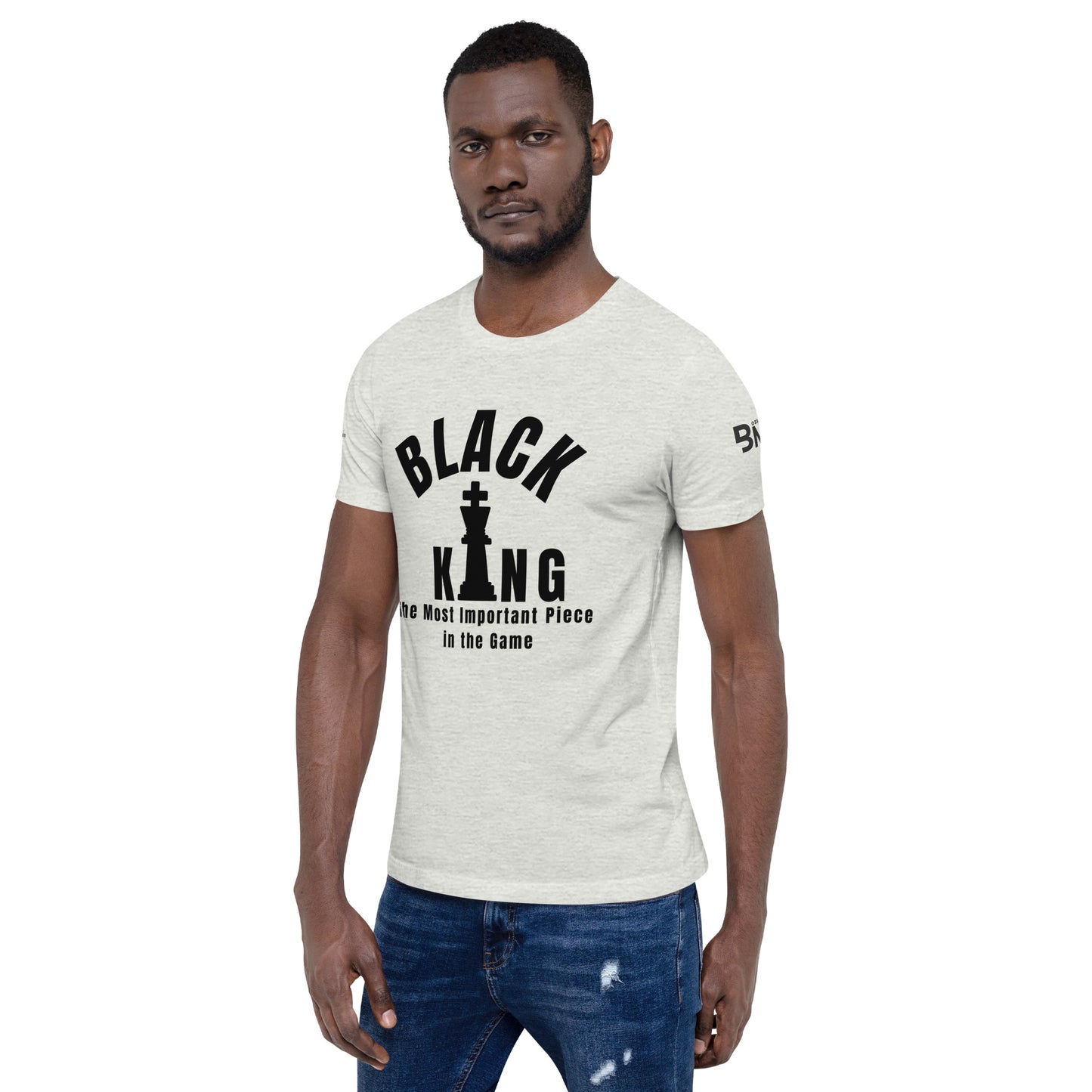 Black King TShirt - The Most Important Piece on The Board