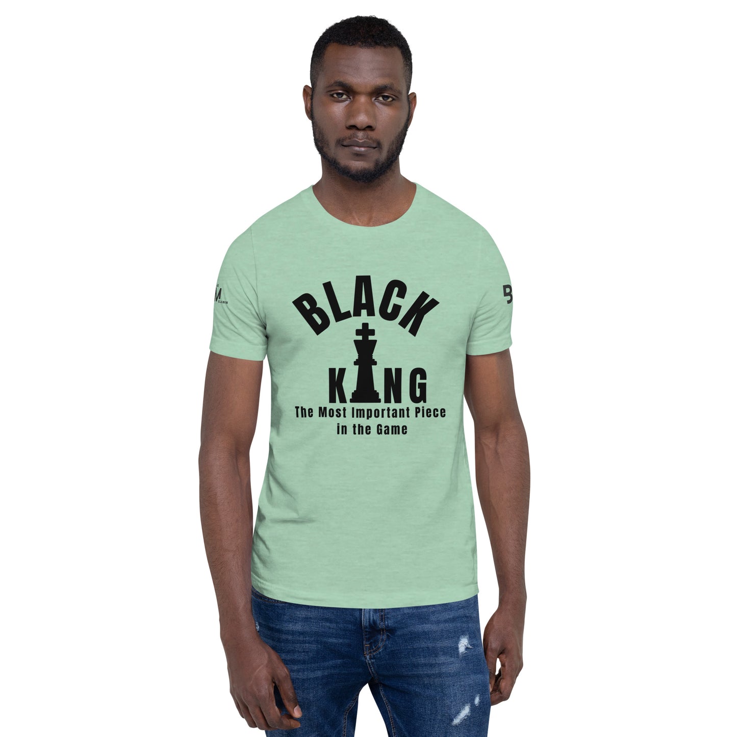 Black King TShirt - The Most Important Piece on The Board