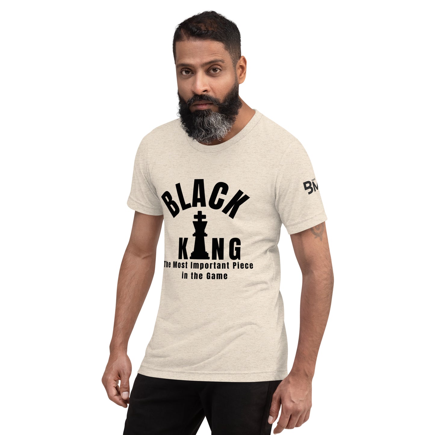 Black King Short sleeve t-shirt