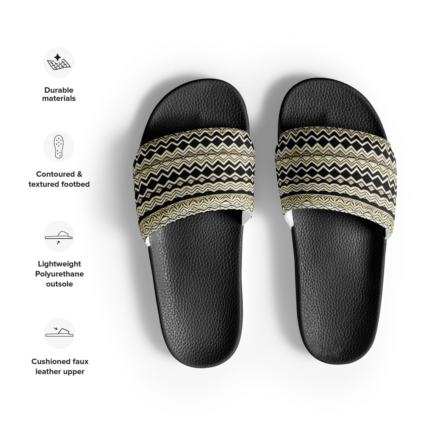 African All-Over Print Design Women's slides